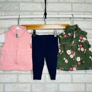 6 Month Girl Vest and Pant Bundle